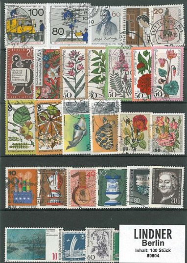 Sběratelský set poštovních známek: Berlin (100 ks)