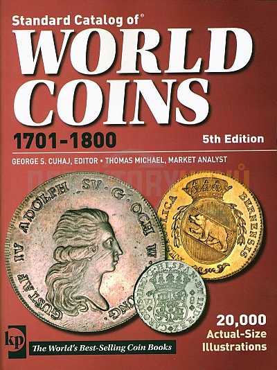 World Coins 1701-1800 - Detektory kovů