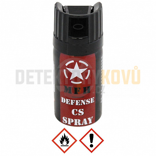 CS obranný sprej (pepřák), 40 ml