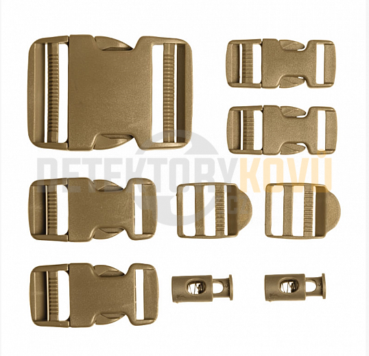 Sada náhradních plastových přezek a zámků