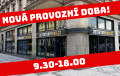 Nová provozní doba prodejny Praha