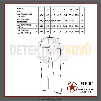 Kalhoty BDU, HDT camo - Detektory kovů