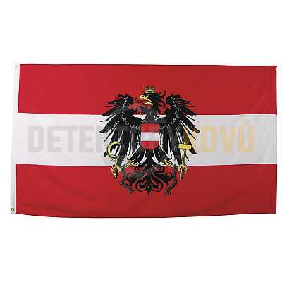 Vlajka Rakouska, 150 x 90 cm - Detektory kovů