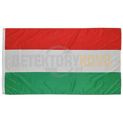 Vlajka Maďarská, 150 x 90 cm - Detektory kovů