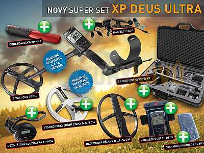 XP Deus X35 V5.21 ULTRA SET - Detektory kovů