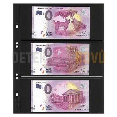 Albové listy na bankovky, 77 mm, oboustranné - 10 ks - Detektory kovů