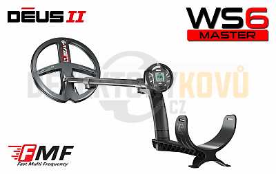 XP DEUS II 28 FMF WS6 STEREO MASTER - Detektory kovů