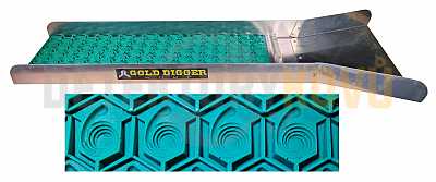 JL GoldDigger - splav na rýžování zlata - Zelená - Detektory kovů
