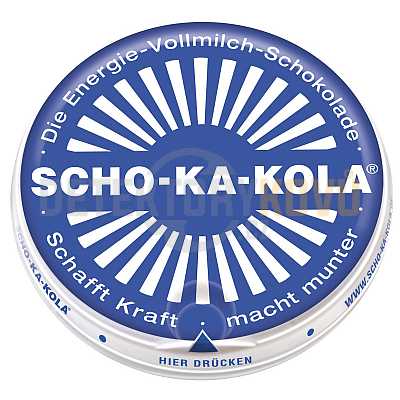 Energetická čokoláda Scho-Ka-Kola, mléčná 100 g - Detektory kovů