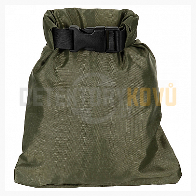 Vodotěsný vak rip-stop Zelený – 1 l / 4 l / 10 l - Detektory kovů
