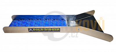 JL GoldDigger - splav na rýžování zlata - Modrá - Detektory kovů