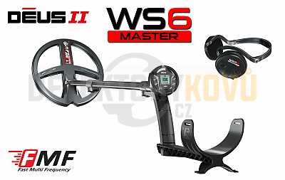 XP DEUS II 28 FMF WS6 MASTER + WSA STEREO - Detektory kovů