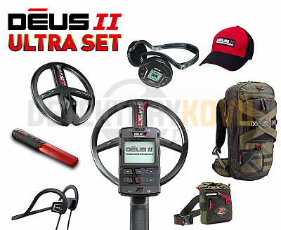 XP DEUS II ULTRA STEREO SET - Detektory kovů