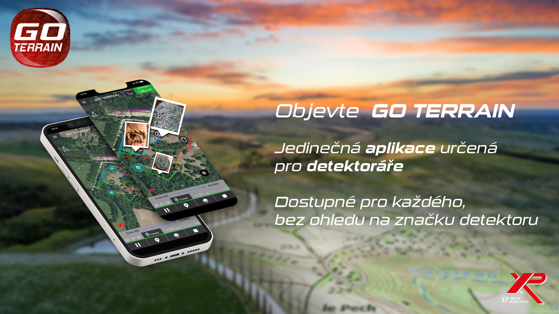 GO TERRAIN - aplikace pro evidenci nálezů